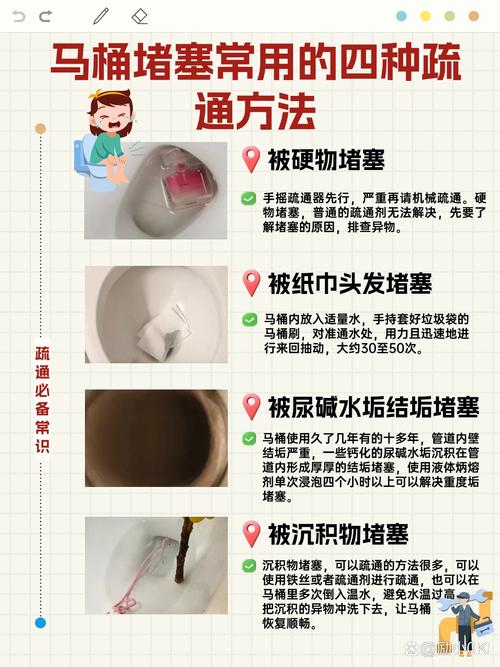 马桶防堵塞方法!排水畅通无阻