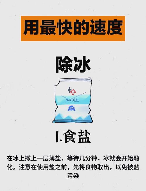 冰箱结冰怎么快速去除?不用断电的小技巧