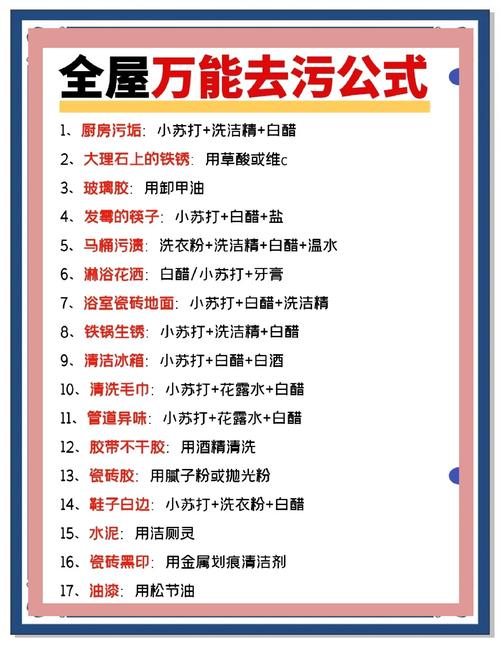 家居隐藏技巧大公开:让清洁变得轻松又高效!
