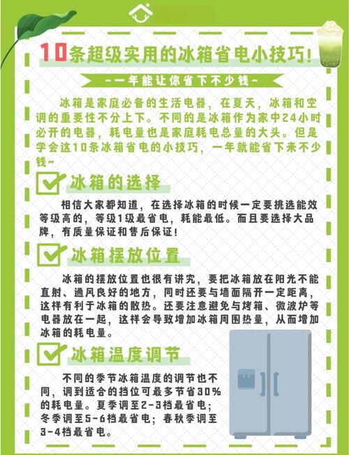 冰箱省电配件误区!正确选择指南